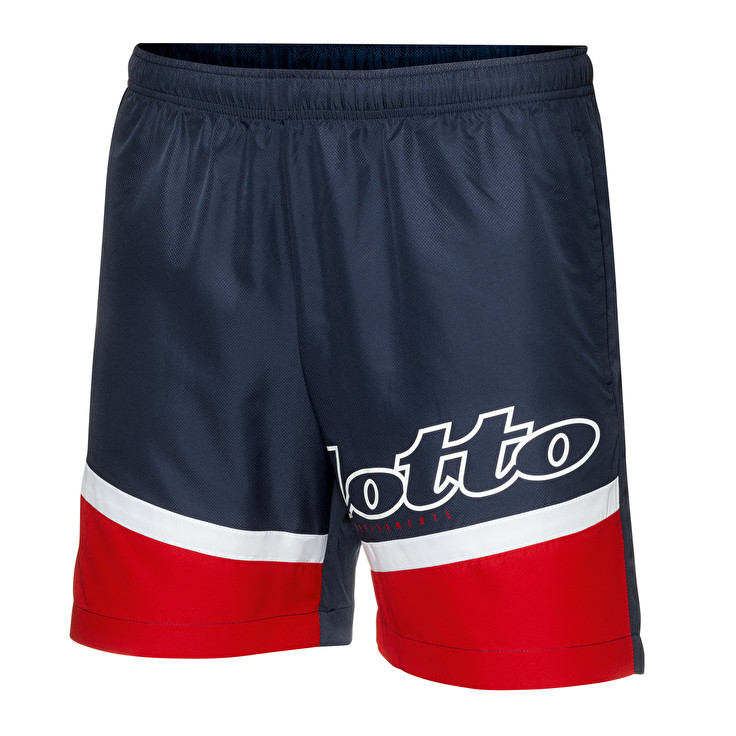 Lotto Athletica Gold Bermudas Hombre - Azul Marino /Rojas - Colombia NTAJKHD-86